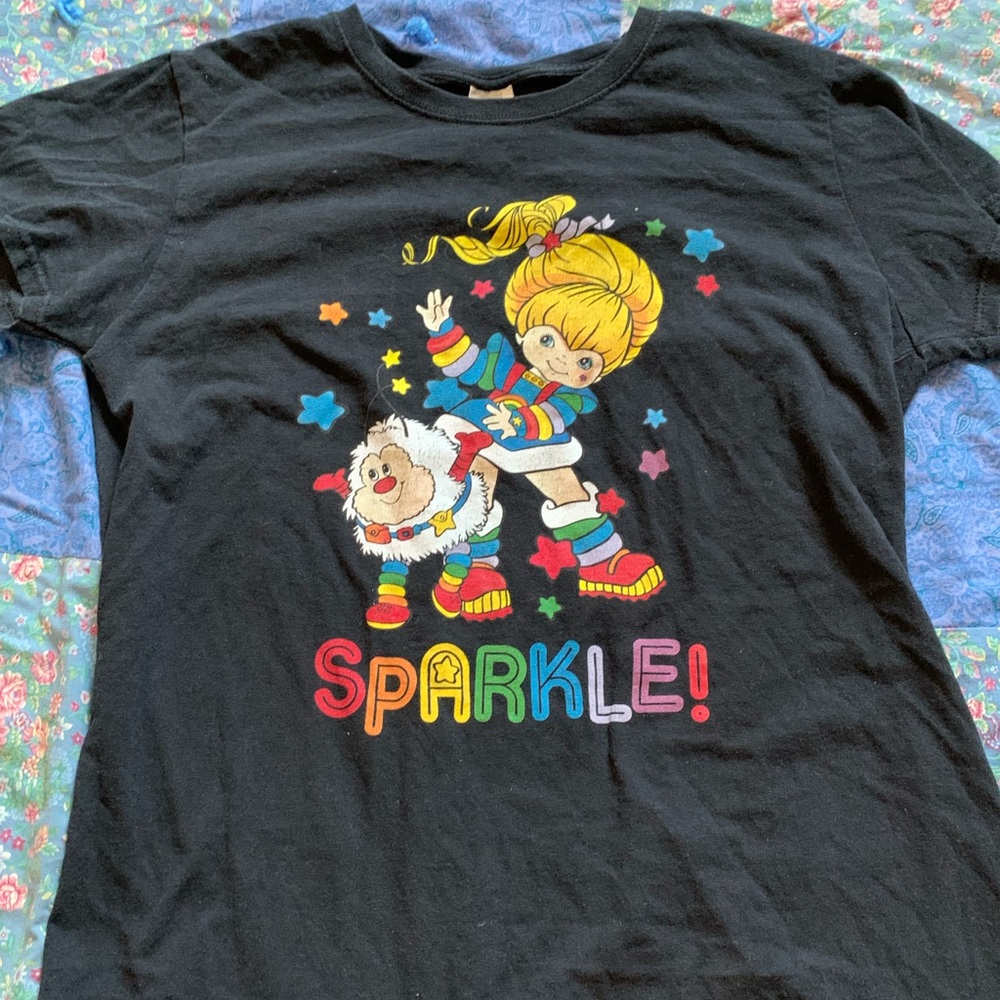Rainbow brite vintage tee